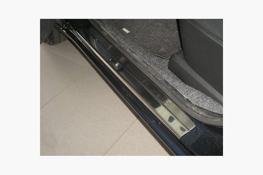 Nissan Note 2004–2012 Sliekšņu uzlikas Nataniko (4 gab., nerūsējošais tērauds) Premium – 3M līmlente, 0,8 mm Image