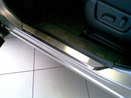 Nissan X-trail T31 2007–2014 Sliekšņu uzlikas Nataniko (4 gab., nerūsējošais tērauds) Premium - 3M līmlente, 0,8 mm foto 1