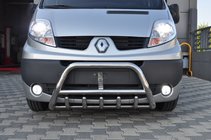 Nissan Primastar 2002–2014 Bullbar WT003 (nerūsējošais tērauds) foto 1