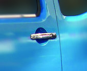 Nissan Navara 2006–2015 Durvju rokturu uzlikas (4 gab., nerūsējošais tērauds) foto 2