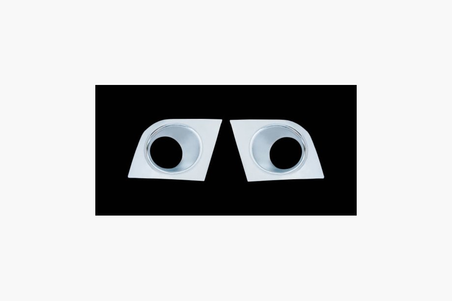 Nissan Tiida 2004–2011 Hromētas miglas lukturu uzlikas (2 gab., plastmasa) Image