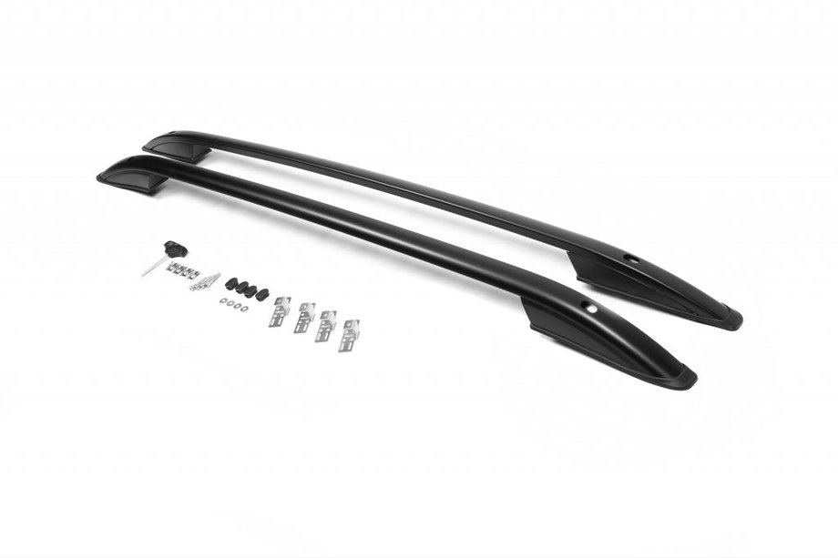 Nissan Qashqai 2010–2014 Jumta reliņi Skyport Black Image