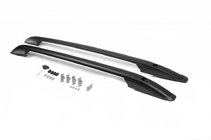 Nissan Qashqai 2014–2021 Jumta reliņi Skyport Black foto 1