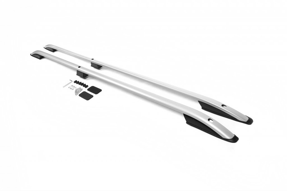 Ford Custom 2013–2022 Jumta reliņi Skyport (2 gab., pelēki matēti) Image