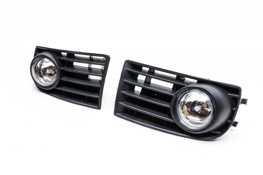 Volkswagen Golf 5 2003–2009 Miglas lukturi ar ieliktņiem (HB, ar LED spuldzi) Image