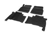 Toyota Land Cruiser 200 2007–2021 Gumijas salona paklājiņi ar apmali 2012-2021 (Autogumm) foto 2