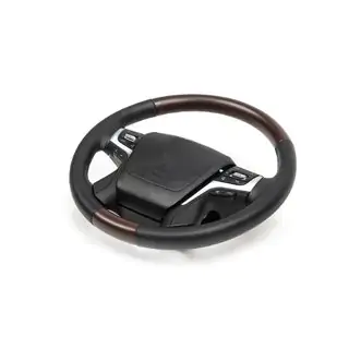 Stūres rats komplektā (tumšs koks) Toyota Land Cruiser Prado 150 2009–2023 foto 1