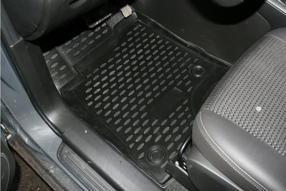Chevrolet Captiva 2006–2019 (2011↗) Gumijas salona paklājiņi (4 gab., Novline) Image