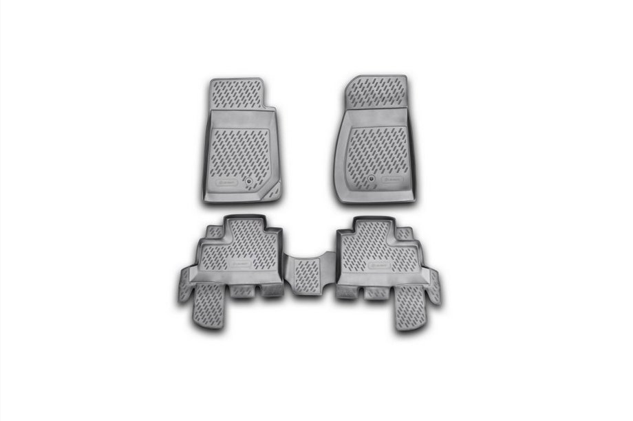 Jeep Wrangler 2007–2017 Gumijas salona paklājiņi (Novline) Priekšējie Image