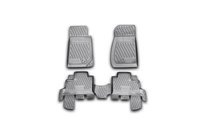 Jeep Wrangler 2007–2017 Gumijas salona paklājiņi (Novline) Priekšējie foto 1