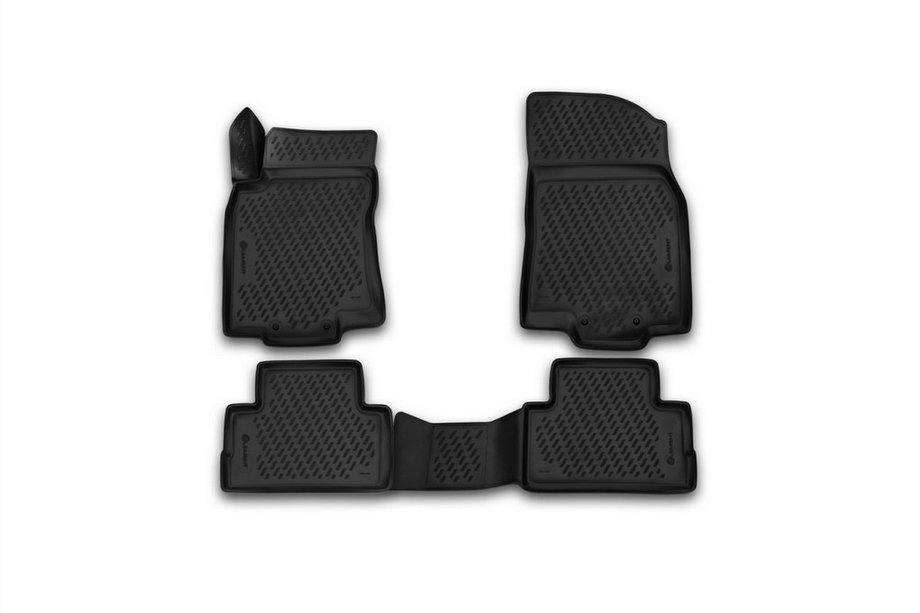 Nissan Qashqai 2014–2021 3D gumijas salona paklājiņi (4 gab., Novline) (J11F) Ražots Eiropā Image