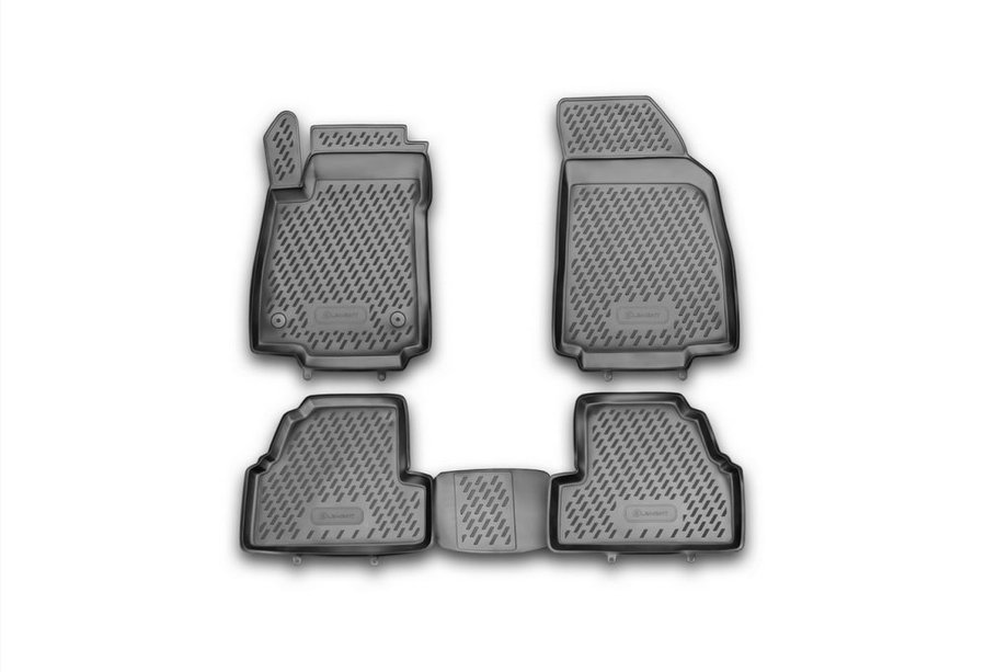 Opel Mokka 2012–2021 Gumijas salona paklājiņi (4 gab., Novline) Image