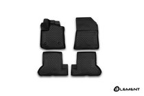 Renault Dokker 2013–2022 (2018↗) 3D gumijas salona paklāji (4 gab., Novline) foto 1