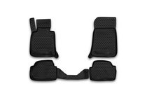 BMW 1. sērija E81/E82/E87/E88 2004–2011 Gumijas salona paklājiņi (4 gab., Novline) 3D foto 1
