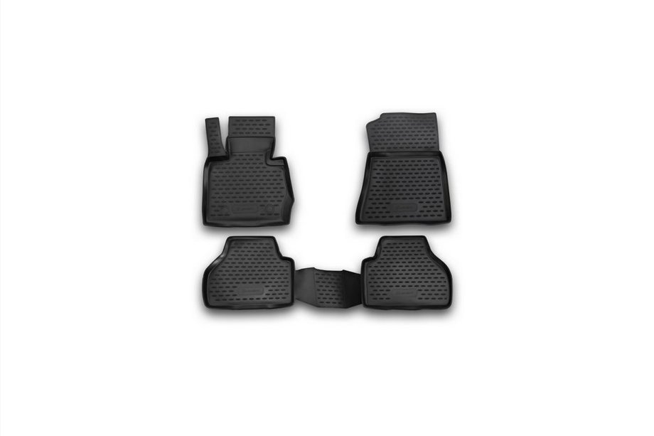 BMW X3 F25 2011–2018 Gumijas salona paklājiņi (4 gab., Novline) Image