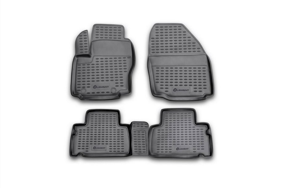 Ford S-Max 2007–2014 Gumijas salona paklājiņi (4 gab., Novline) FN Image