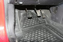 Hyundai I-10 2008–2013 Gumijas salona paklājiņi (4 gab., Novline) foto 1