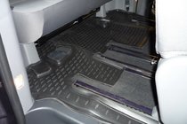 Hyundai H300, H1, Starex 2008–2020 Gumijas paklājiņš (3. rinda) salonam (Novline) New foto 1