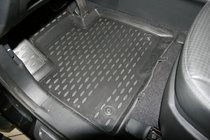 Hyundai Santa Fe 3 2012–2018 Gumijas salona paklājiņi (4 gab., Novline) foto 1