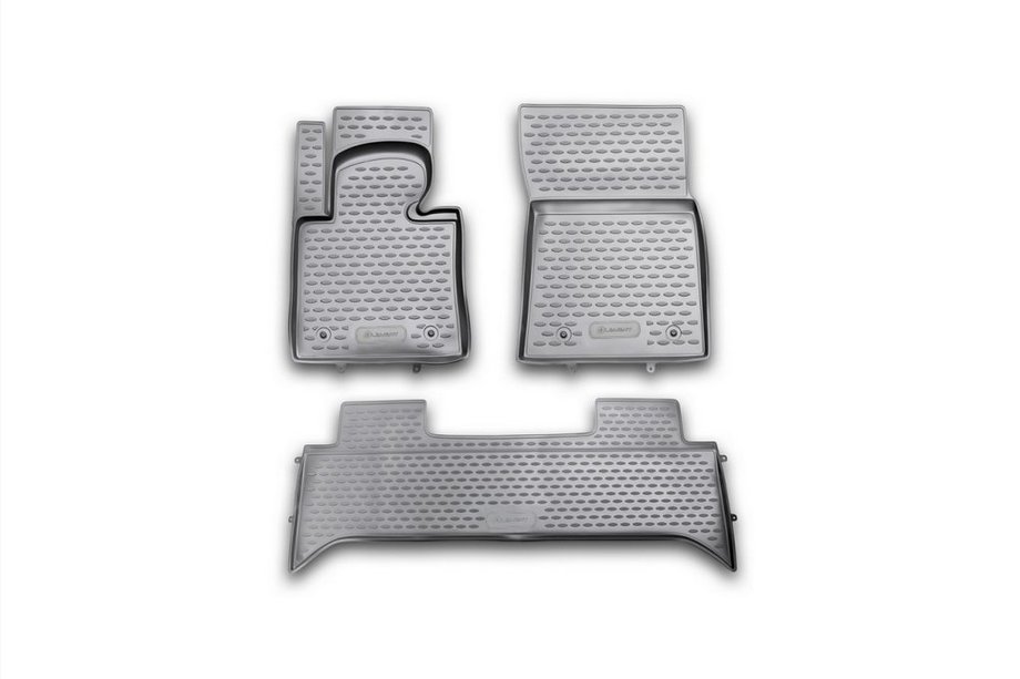 Range Rover III L322 2002–2012 Gumijas salona paklājiņi (3 gab., Novline) Image