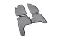 Mitsubishi Pajero Sport 1996–2007 Gumijas salona paklājiņi (4 gab., Novline) foto 1