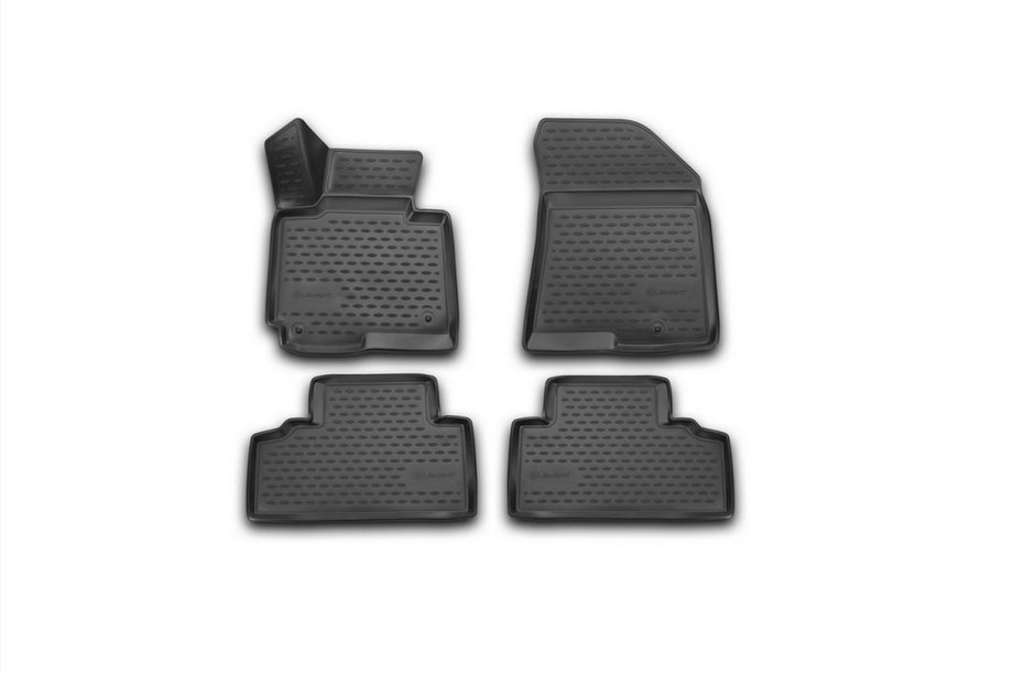 Kia Carens 2012– 3D gumijas salona paklājiņi (4 gab., Novline) Image