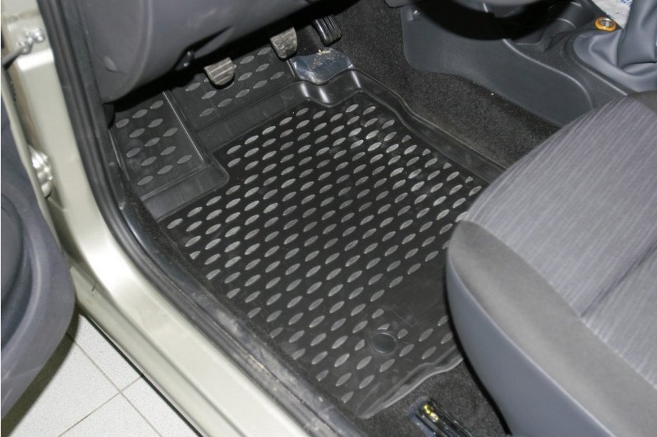 Renault Logan I 2005–2008 3D gumijas salona paklājiņi (4 gab., Novline) Image