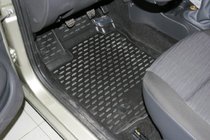 Renault Logan I 2005–2008 3D gumijas salona paklājiņi (4 gab., Novline) foto 1
