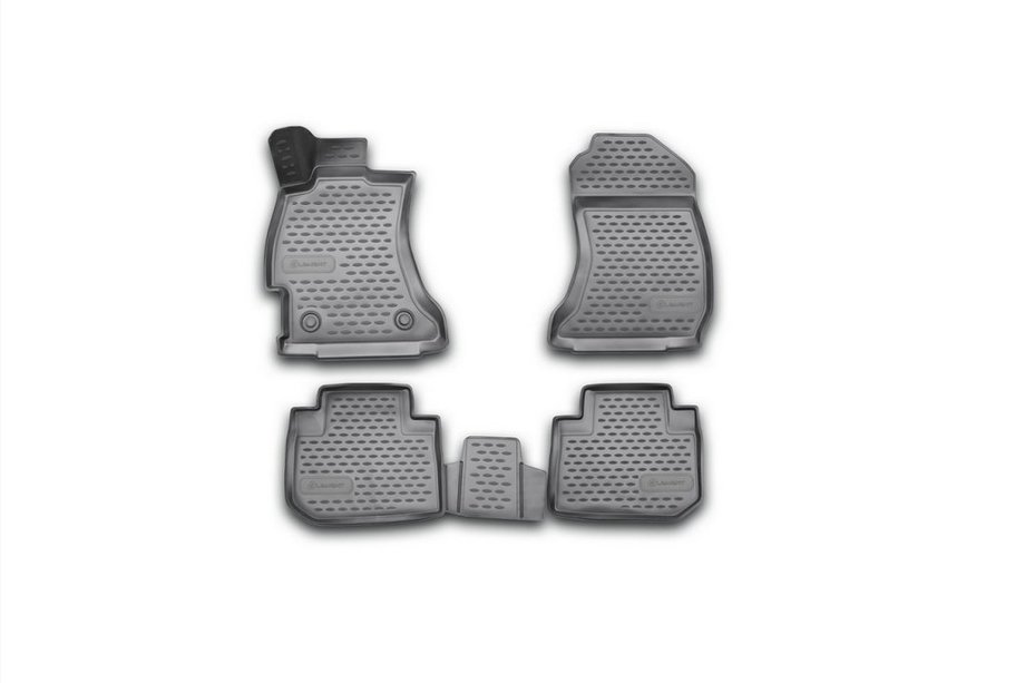 Subaru Forester 2013–2018 3D gumijas salona paklājiņi (4 gab., Novline) Image