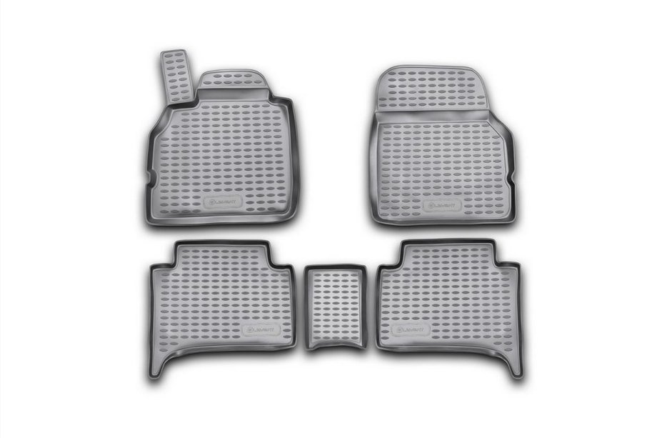 Renault Scenic/Grand 2003–2009 Gumijas salona paklājiņi (5 gab., Novline) Image