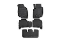 Toyota Fortuner 2006–2015 (2013-2017) Gumijas salona paklājiņi (5 gab., Novline) Л. Н. foto 1
