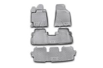 Toyota Highlander 2008–2013 Gumijas salona paklājiņi (4 gab., Novline) foto 1