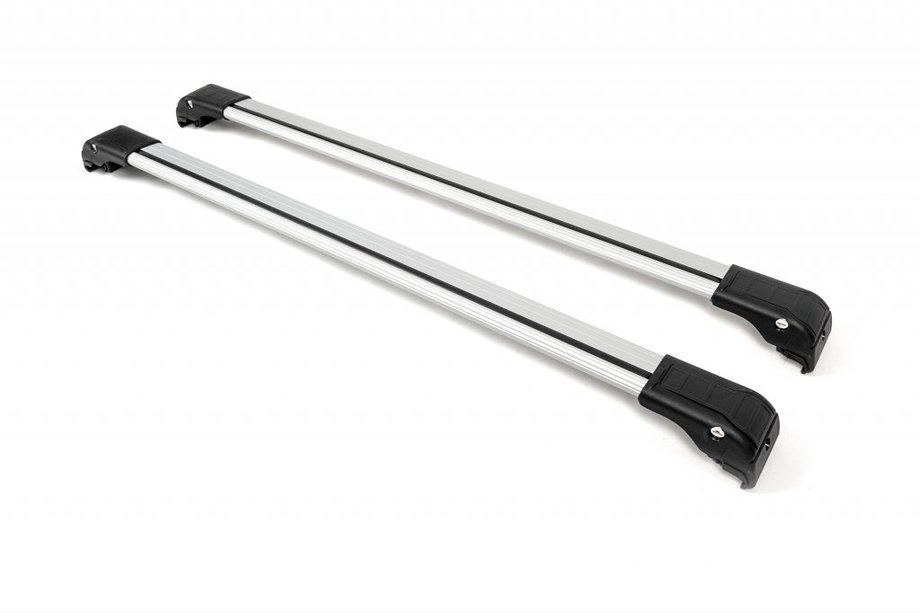 BMW X3 E83 2003–2010 Jumta šķērsstieņi integrētajiem reliņiem (ar atslēgu) Melni Image