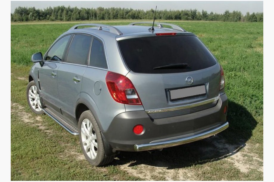 Opel Antara 2006–2017 Aizmugurējais aizsargloks AK002 (nerūsējošais tērauds) Image