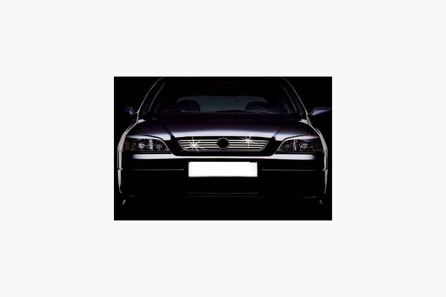 Opel Astra G Classic 1998–2012 Priekšējā režģa uzlikas (8 gab., nerūsējošais tērauds) Image