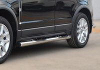 Opel Antara 2006–2017 Sānu caurules (2 gab., nerūs. tērauds) foto 2