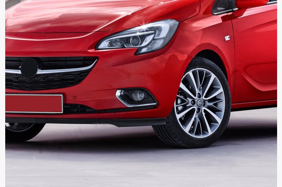 Opel Corsa E 2015–2019 Miglas lukturu uzlikas (2 gab., nerūsējošais tērauds) OmsaLine – itāļu nerūsējošais tērauds Image