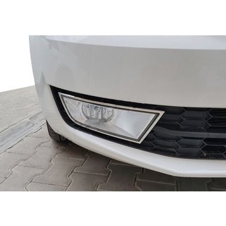 Hroma uzlikas miglas lukturiem (2 gab.) Skoda Octavia III A7 2013–2019 foto 1