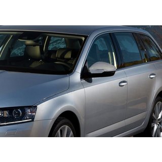 Spoguļu uzlikas (2 gab., nerūsējošais tērauds) Skoda Octavia III A7 2013–2019 foto 4
