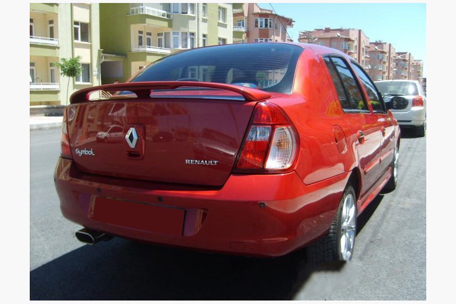 Renault Symbol 1999–2008 Sedan spoileris (krāsošanai) Image