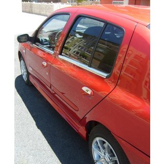 Sānu sliekšņi Ferrari tipa (krāsošanai) Renault Symbol 1999–2008 foto 1