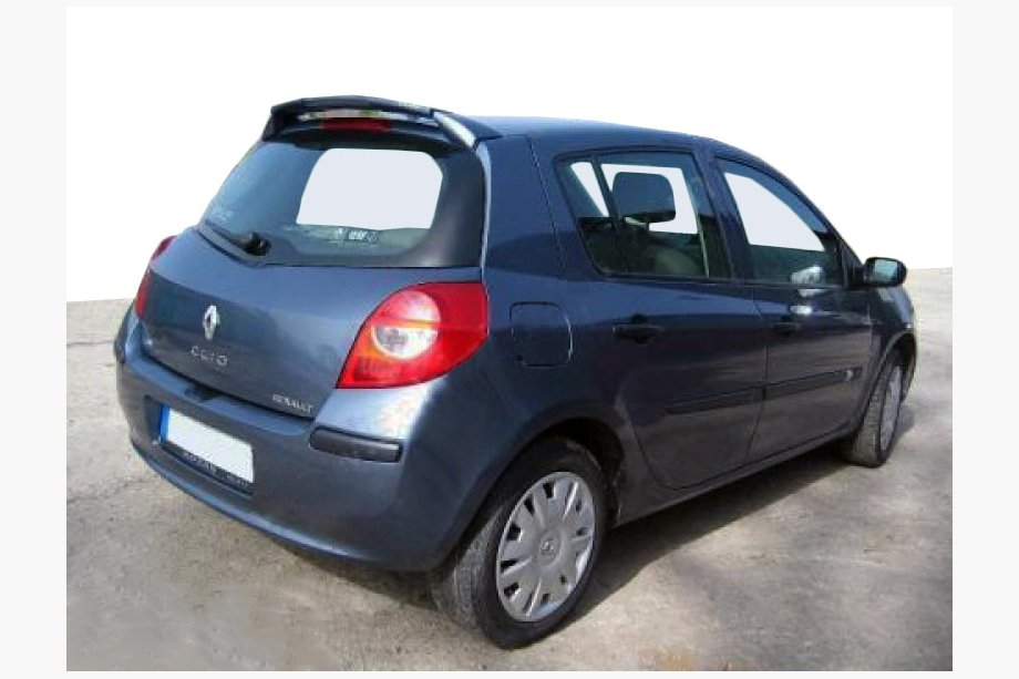 Renault Clio III 2005–2012 Spoileris HB (krāsošanai) Image