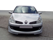 Renault Clio III 2005–2012 Priekšējā bampera uzlika V1 (krāsošanai) foto 1