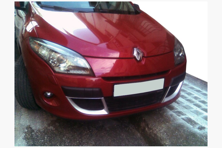 Renault Megane III 2009–2016 Bampera uzlikas (2008-2012, 2 gab., krāsošanai) Image