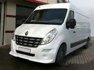 Renault Master 2011–2023 Priekšējais buferis Gecme (uzlika, krāsošanai) foto 1