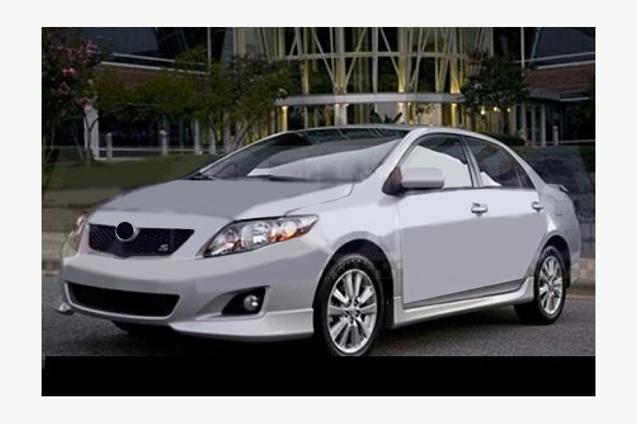 Toyota Corolla 2007–2013 Priekšējā bampera uzlika (krāsošanai) Image