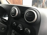 Mercedes Citan 2013–2021 Salona ventilācijas atveru apdares rāmīši (4 gab., nerūsējošais tērauds) foto 1