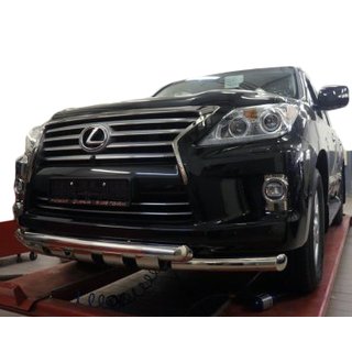 Priekšējais aizsargstienis Gronder (2008-2015 nerūsējošais tērauds) Lexus LX570/450d 2008–2022 foto 1