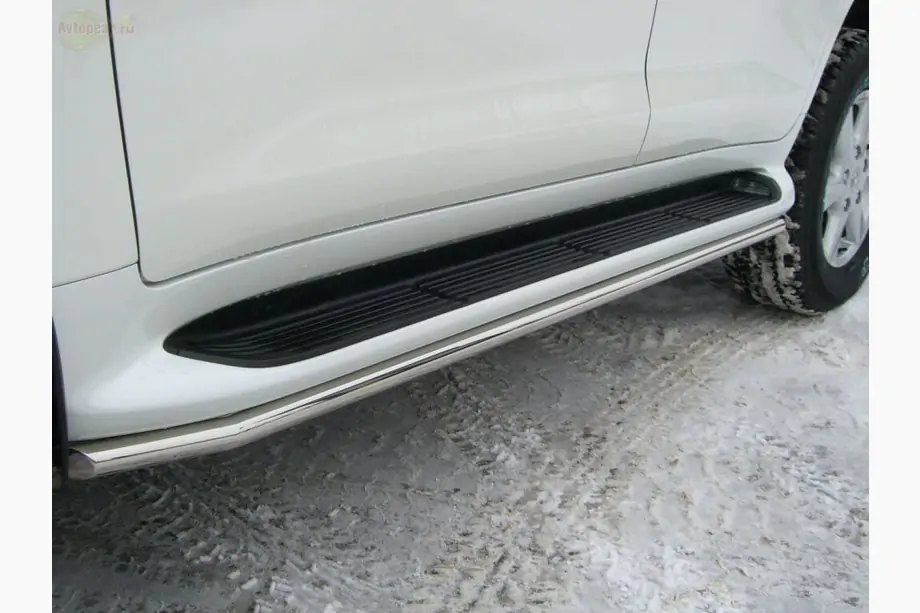 Lexus LX570/450d 2008–2022 Sānu pakāpieni 2008-2015 (nerūsējošais tērauds) Image