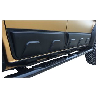Durvju moldingi (4 gab., ABS) Isuzu D-Max 2011–2019 foto 1